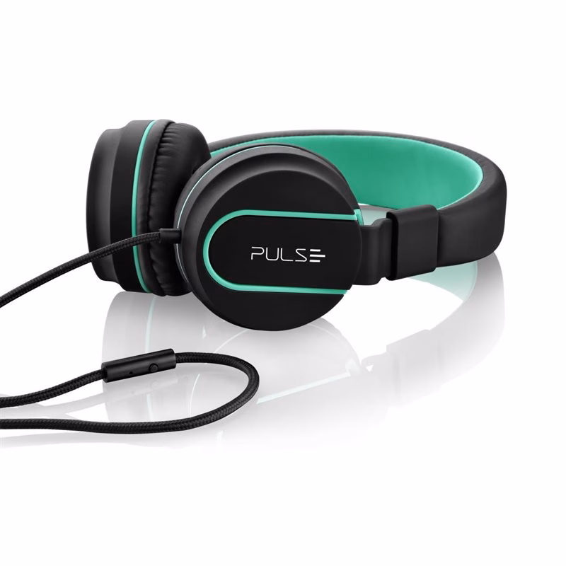 FONE DE OUVIDO PULSE PH159 ON EAR STEREO P2 PRETO/VERDE