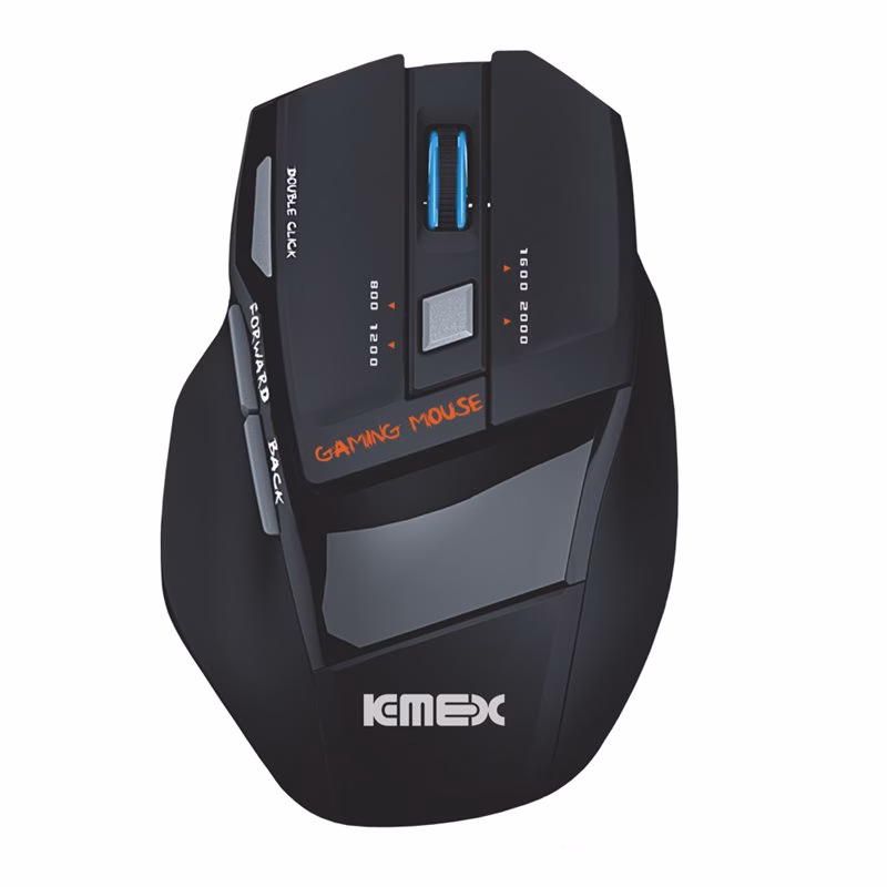 Mouse Gamer Kmex Óptico 3D 7 Botões MO-D835