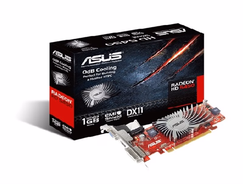 Placa de Video ASUS RADEON HD 5450 1GB DDR3 PCI Express