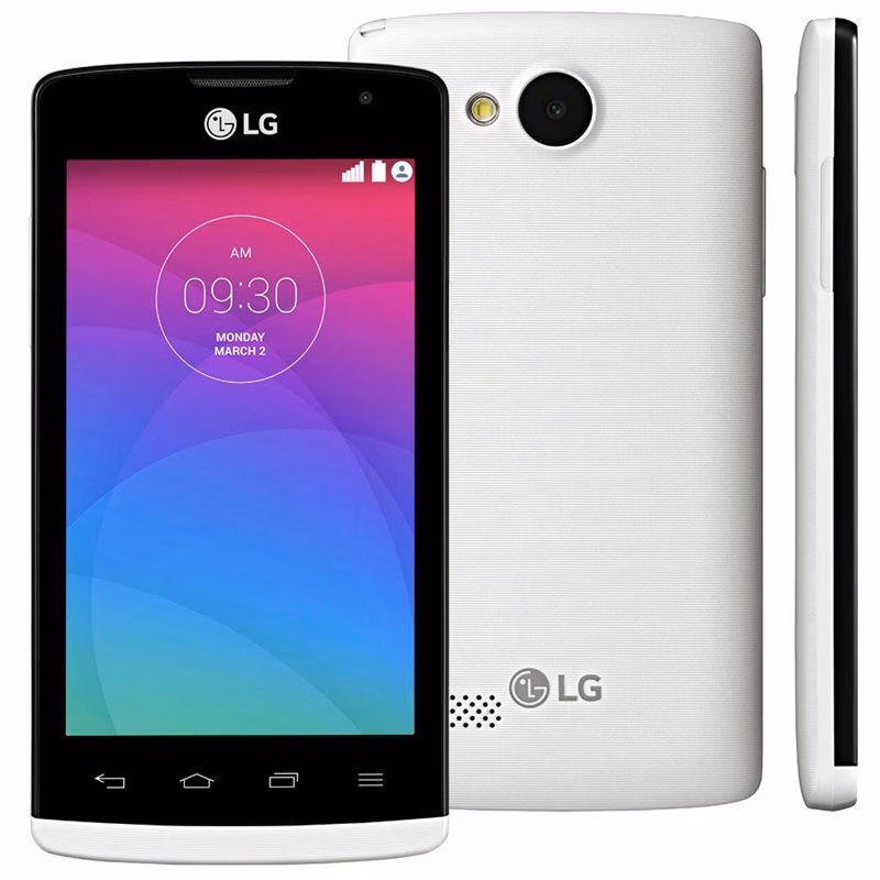 SMARTPHONE LG JOY H222F BRANCO 5/5MP/4"/WF/4GB/3G