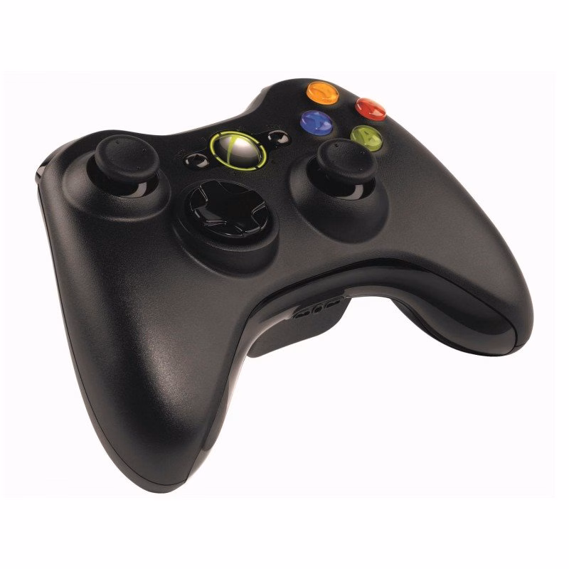 CONTROLE MICROSOFT XBOX 360 SEM FIO NSF-00023 PRETO