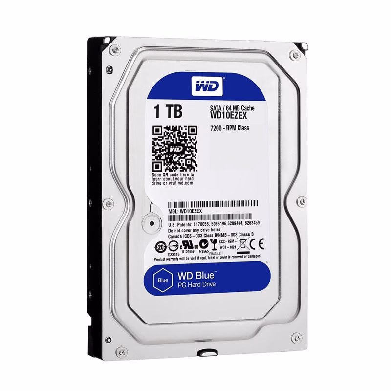 HD Interno 1TB 7200RPM Blue WD10EZEX - Western Digital