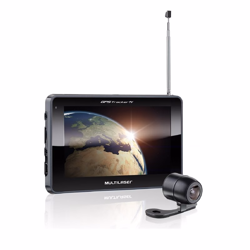 GPS MULTILASER GP039 TRACKER III 7" TV/FM/CAMERA DE RE
