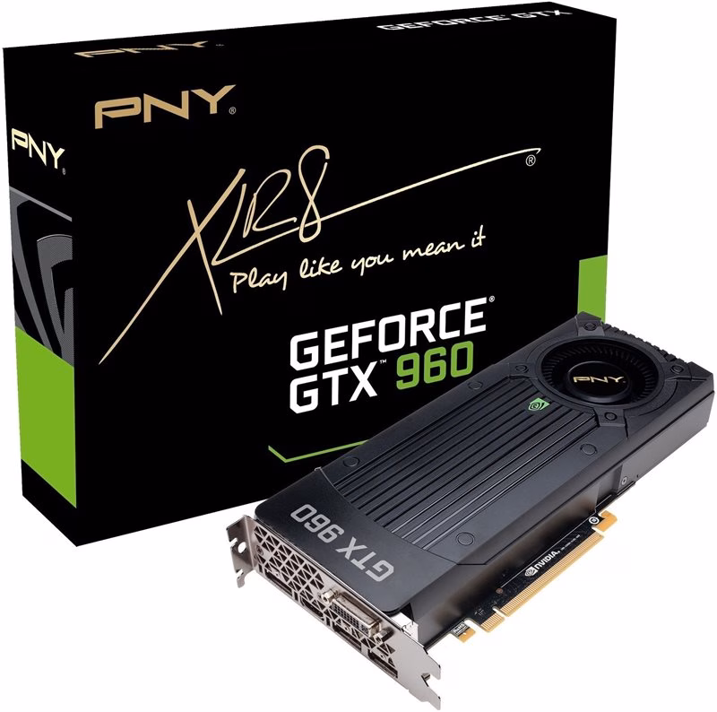 PLACA DE VIDEO PNY GTX960 4GB 128BITS PCI-EXP VCGGTX9604XPB