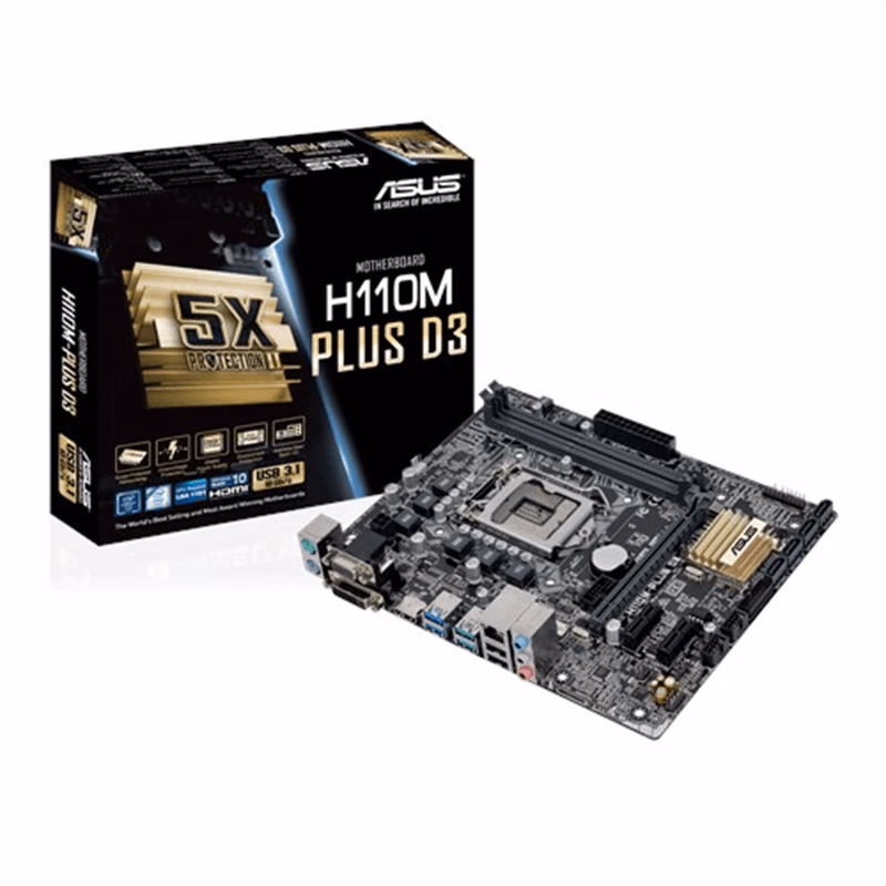 MOTHERBOARD ASUS H110M-C/BR INTEL LGA 1151 DDR4 BOX
