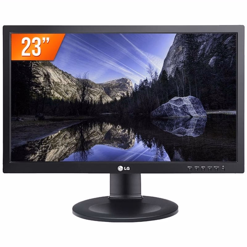 MONITOR LG LED 23" IPS / FULL HD / BLACK PIANO 23MB35VQ