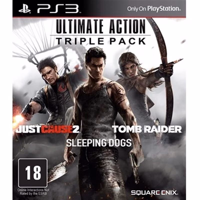 Jogo Square Enix Ultimate Action Triple Pack PS3