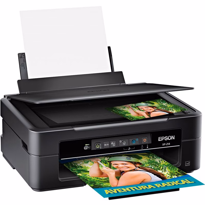 Impressora Epson Multifuncional XP214 Wi-Fi USB 2.0 Colorida