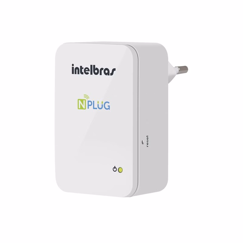 Roteador e Repetidor Intelbras NPLUG 150Mbps