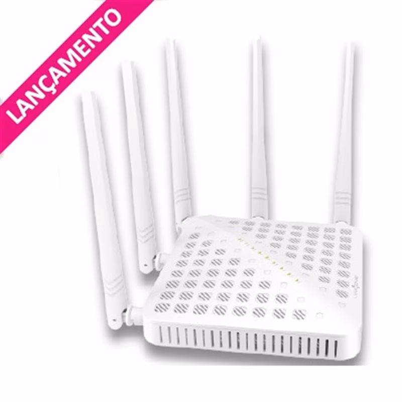 Roteador Link- One L1-RWH1235AC High Power 1200 900MBPS 5 ANT