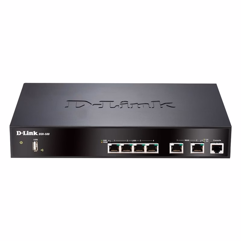 ROTEADOR D-LINK DSR-500 DUAL WAN VPN E FIREWALL