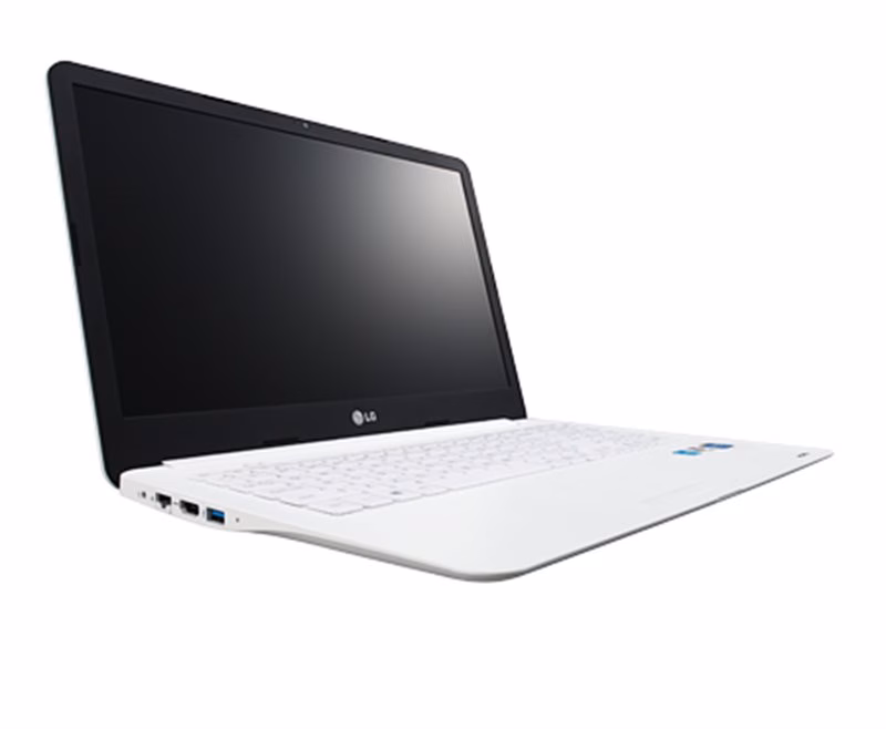 Notebook LG Ultra Slim Intel Quad Core 2.58GHz Celeron, 15.6”, 4G, HD 500G, Windows 7Pro Branco
