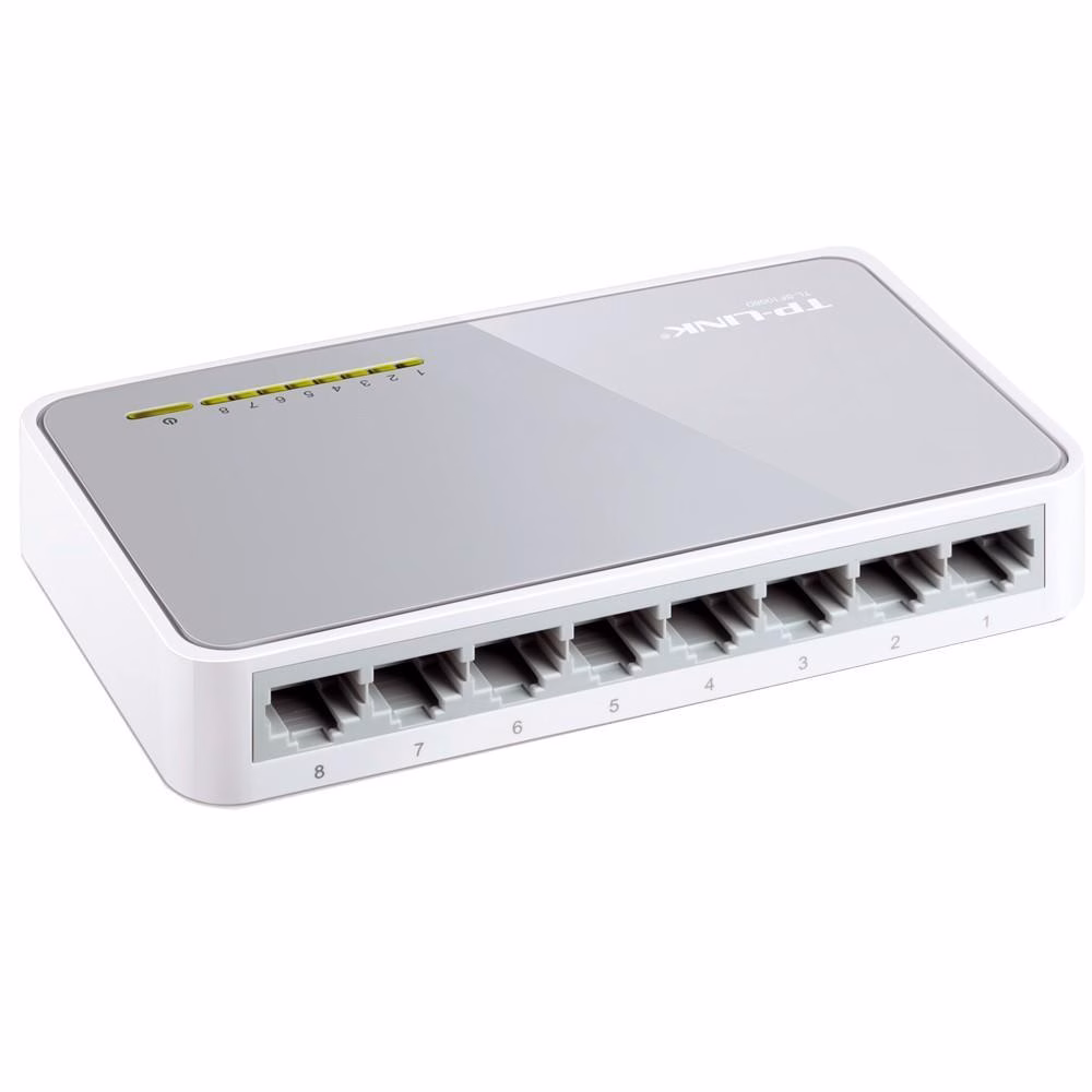 Switch TP-Link TL-SF1008D 8 portas 10/100Mbps - Imagem 2
