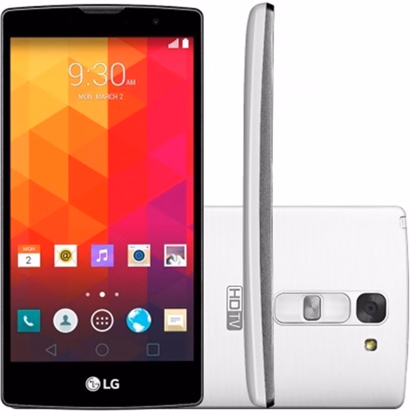 Smartphone LG Prime Plus H502, Android de 5.0, Tela de 5", 8MP, 8GB, 3G - Branco