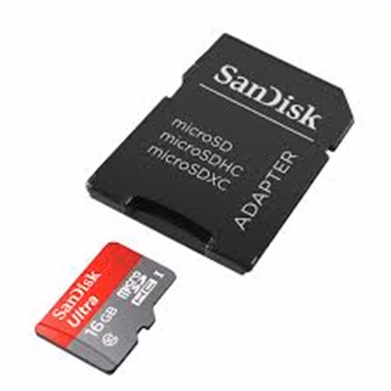 CARTAO SANDISK MICRO SD 16GB + ADAPT SD SDSDQUAN-G4A ANDROID
