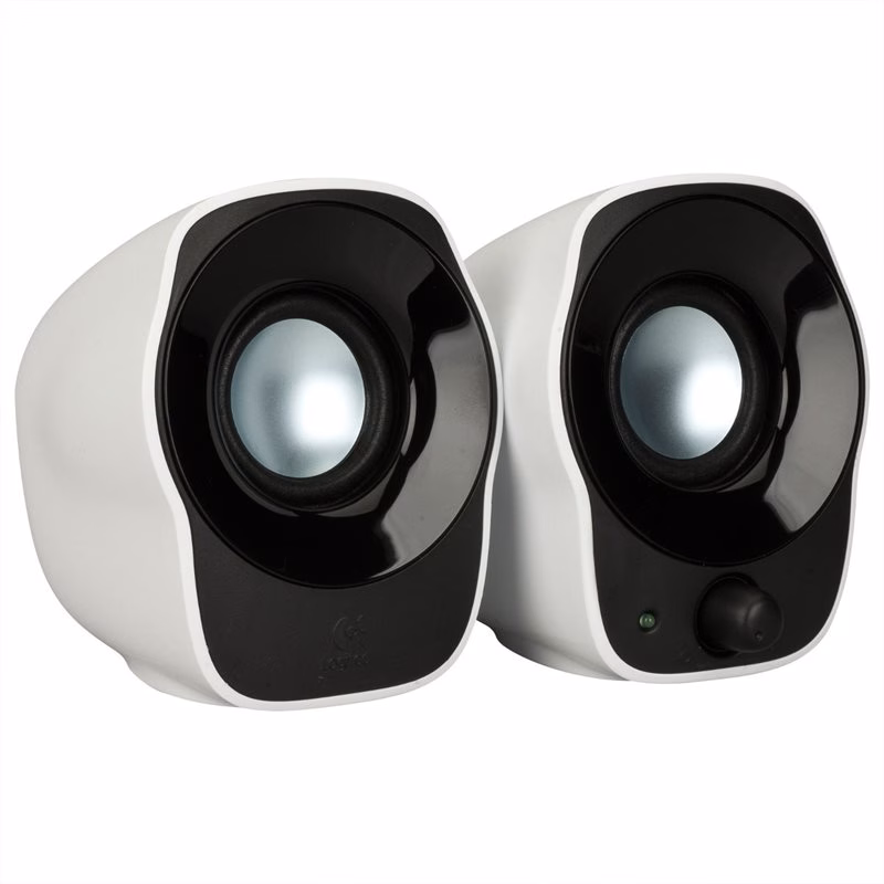 Caixa de Som Logitech Z120 1.2W RMS Estéreo USB Preto e Branco