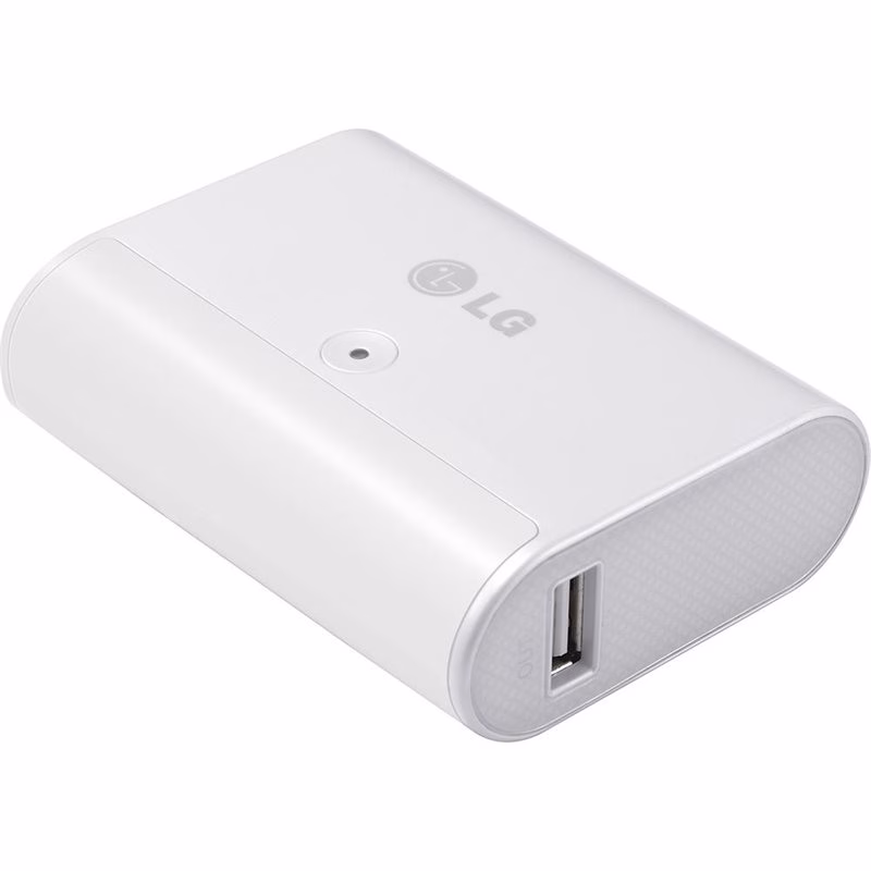 CARREGADOR LG PORTATIL BRANCO 5.200 MA LG-PMC510WI