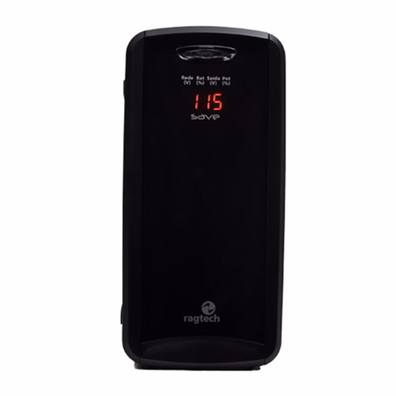 Nobreak 600VA Ragtech Save Digital 60HZ 4 Tomadas 4115