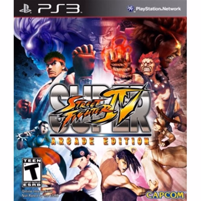 Super Street Fighter IV: Arcade Edition PS3 CAP