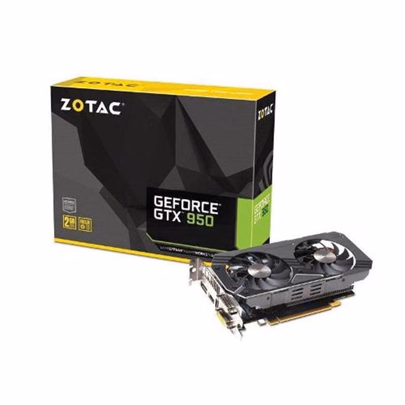 PLACA DE VIDEO ZOTAC GEFORCE GTX950 2GB DDR5 ZT-90602-10M