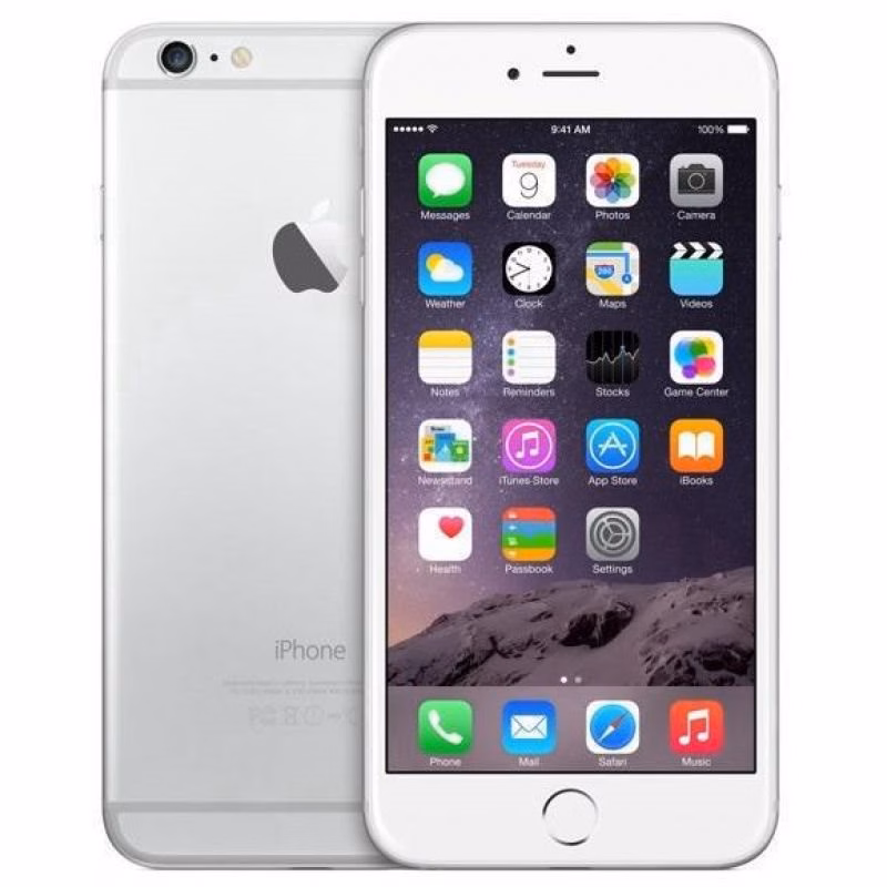 iPhone 6 Silver MG3C2BZ/A IOS, 8MP, 4.7", Wifi, 16GB, 4G - Apple