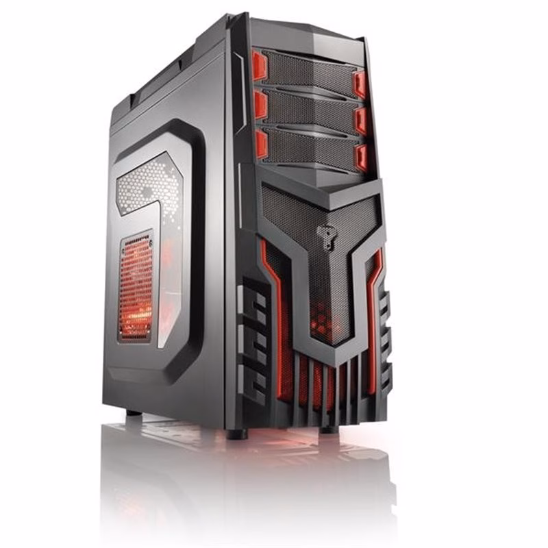 Gabinete Multilaser, Gamer Warrior, 3 Baias, sem fonte - GA124