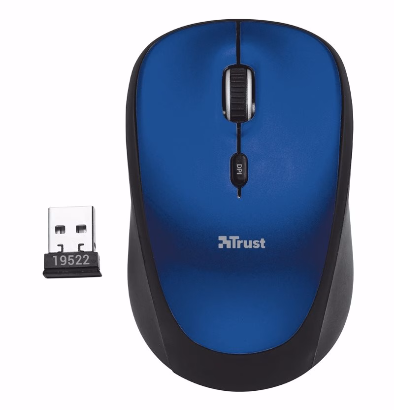 MOUSE TRUST YVI WIRELESS AZUL