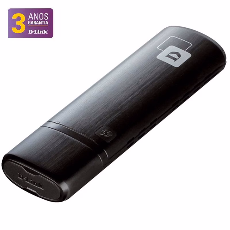 Adaptador D-Link Wireless AC1300 Dual-Band USB - DWA-182