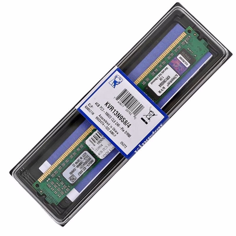 Memoria Kingston 4GB DDR3 1333MHZ CL9 - KVR13N9S8/4