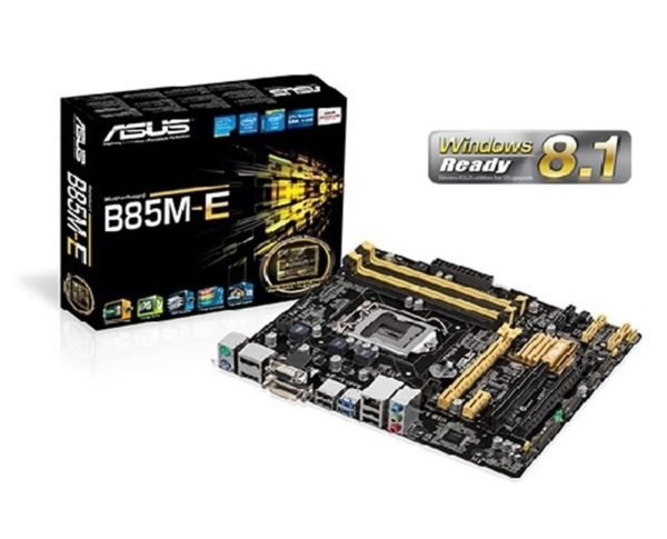 ASUS B85M-E ・ Core i7・メモリ24GB Placa Mãe Asus B85M-E/BR CORE I3, I5, I7 LGA 1150 DDR3 BOX