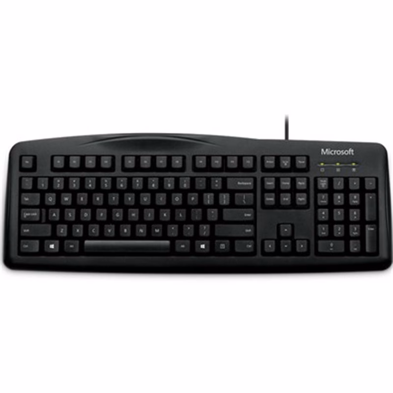 TECLADO MICROSOFT 200 USB PRETO 6JH-00003
