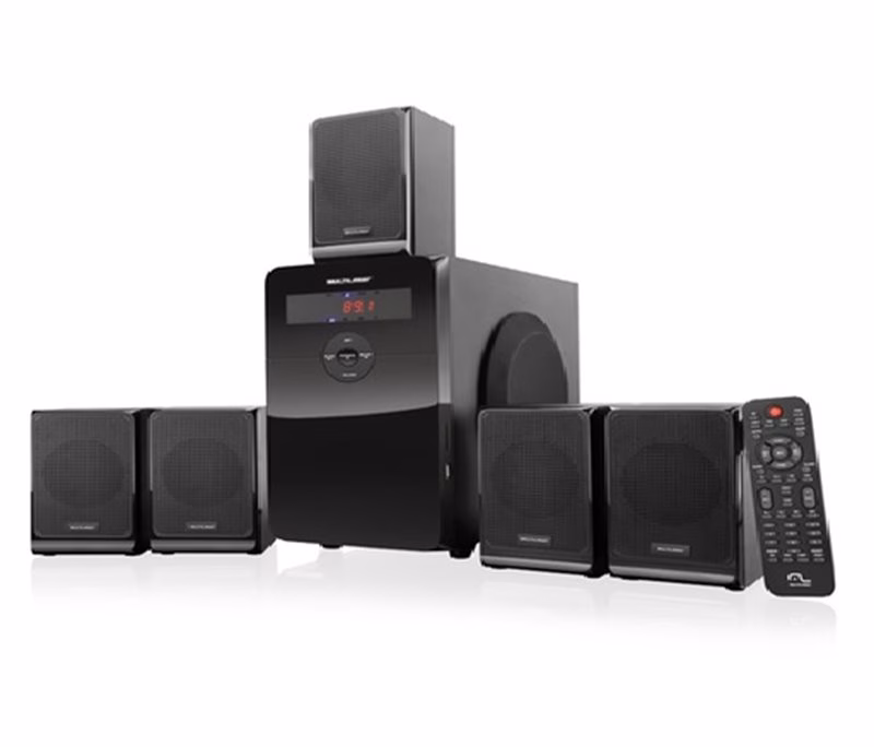 Home Theater SP177 5.1 CANAIS USB/SD 80W - MULTILASER