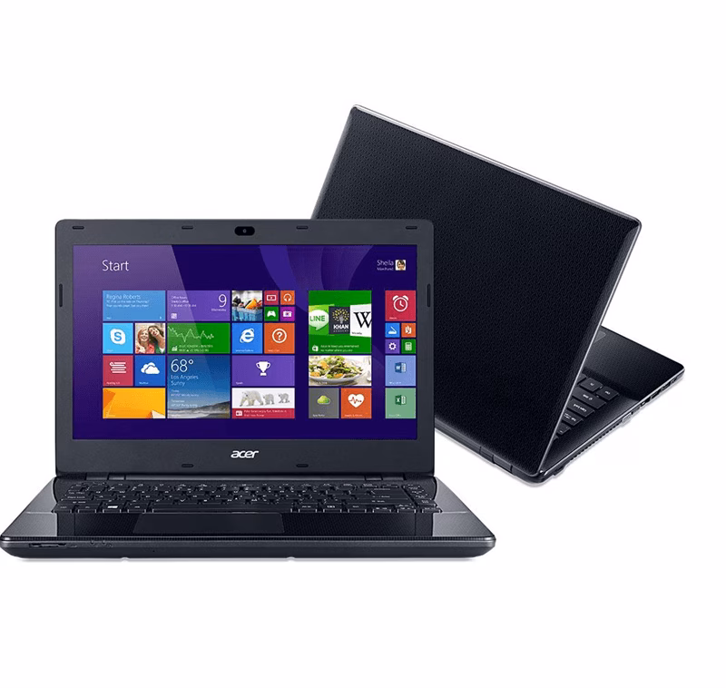 NOTEBOOK ACER E5-471-34W1 CI3 5005U 4GB/500GB/14"/W8.1