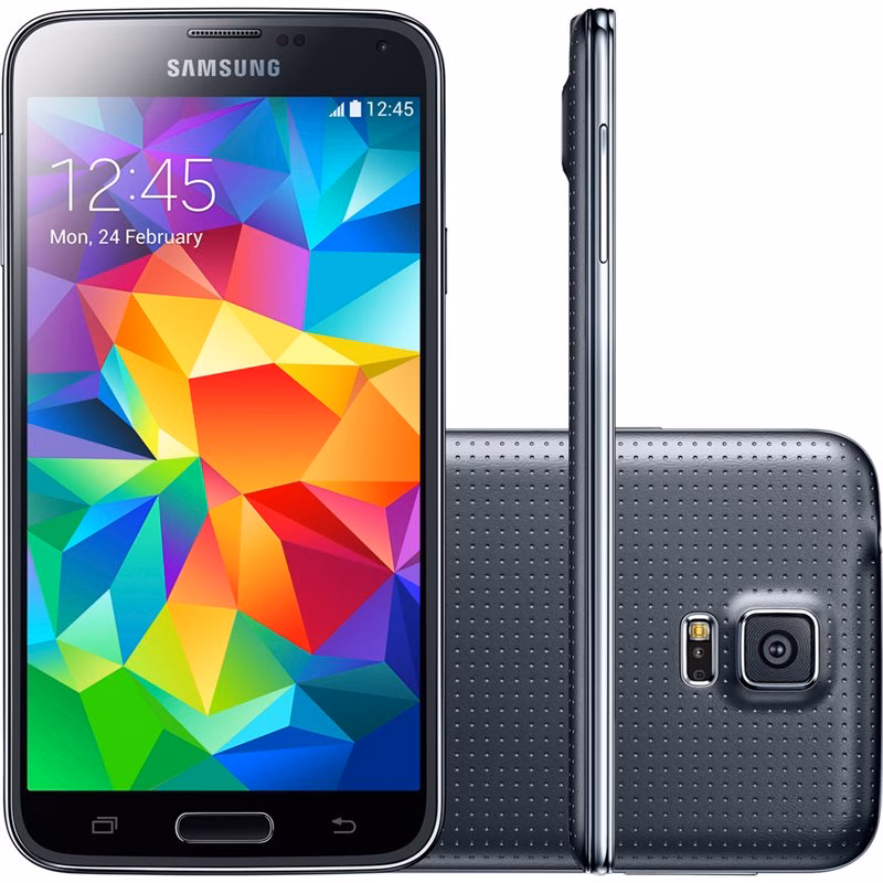 Smartphone Samsung GALAXY S5 MINI G800 8MP 16GB Tela 4.5" 3G Dual Chip