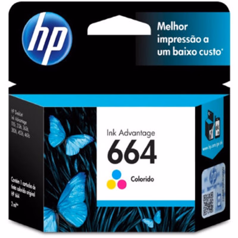 CARTUCHO HP 664 F6V28AB TRICOLOR