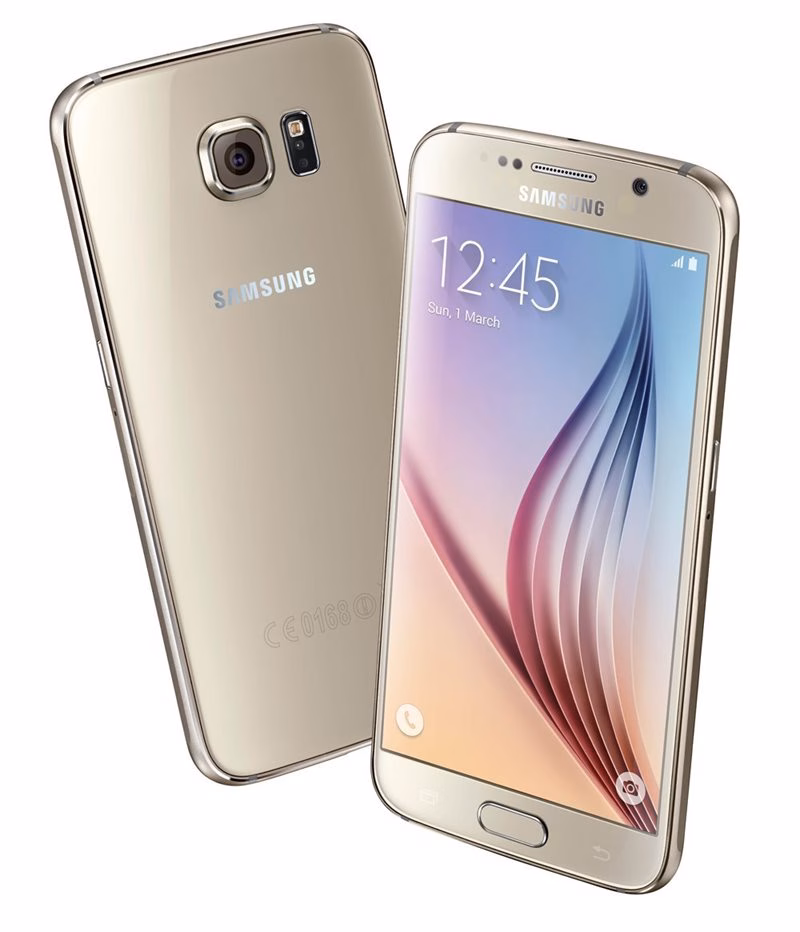 Smartphone Samsung Galaxy S6 G920I, 5.0, 16MP, 32GB, 5.1", 4G dourado