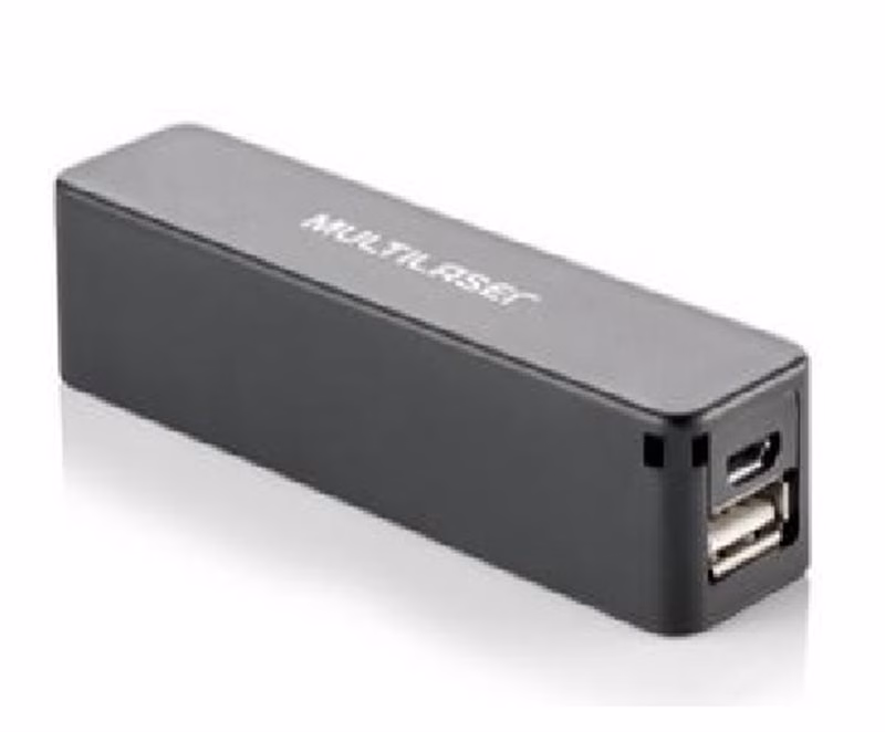 Carregador CB069 POWER BANK PORTATIL USB - MULTILASER