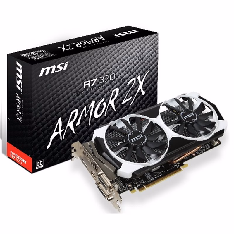 Placa de Video MSI Radeon R7 370 2GB DDR5 2GD5T OC