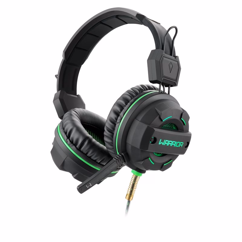 HEADSET GAMER MULTILASER PH143 LED VERDE USB