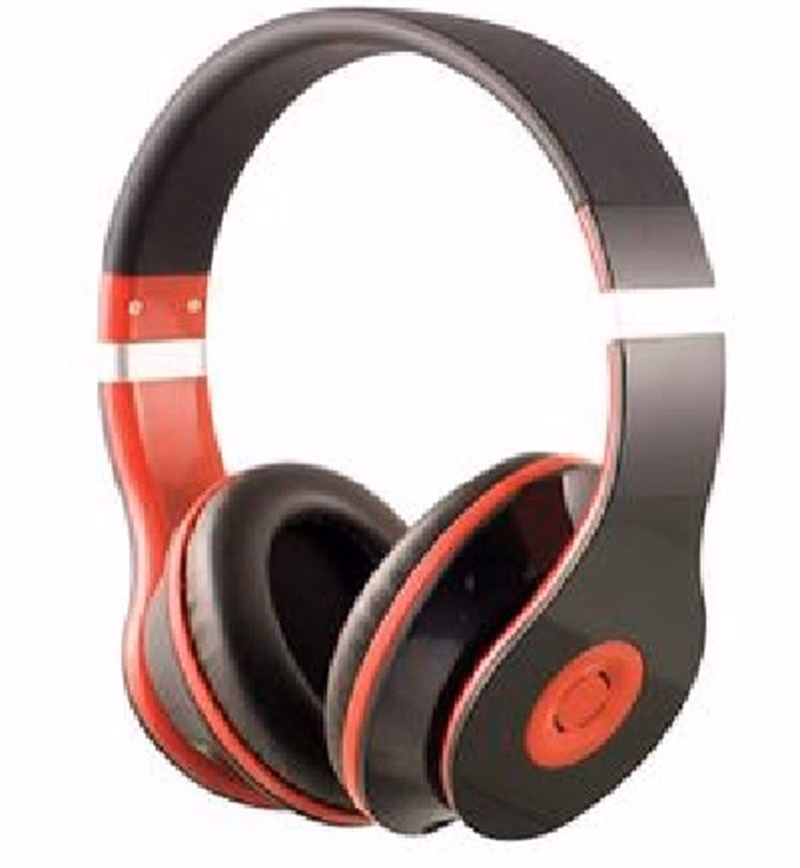 Headset 2782 Hits Com Fio preto e vermelho - Leadership