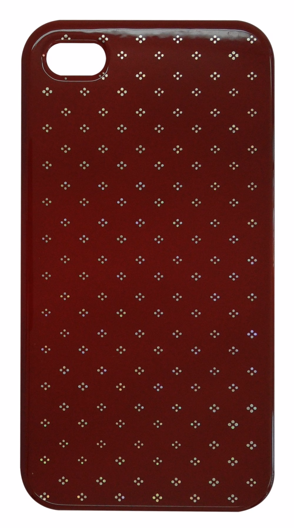 Capa Protetora para iPhone 4/4S Shine Drawn Vermelha CPCB0006 - Clubtech
