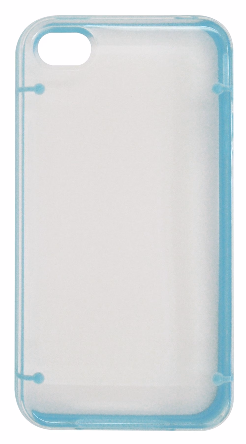 Capa Protetora para iPhone 4/4S Bump Azul CPCB0017 - Clubtech