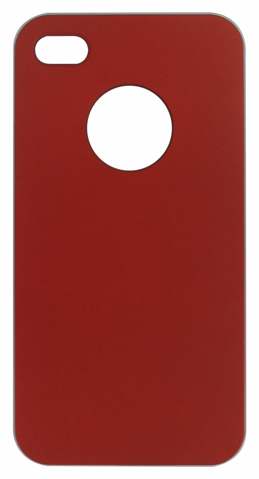 Capa Protetora para iPhone 4/4S Metálico Vermelha CPCB0024 - Clubtech