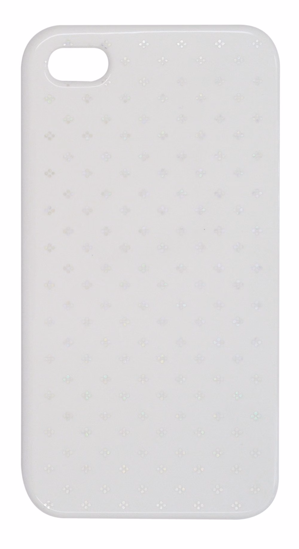 Capa Protetora para iPhone 4/4S Shine Branca Drawn CPCB0032 - Clubtech