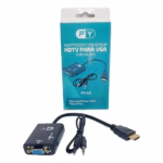 Cabo Adaptador Conversor Hdmi Para Vga Com Áudio FY-42