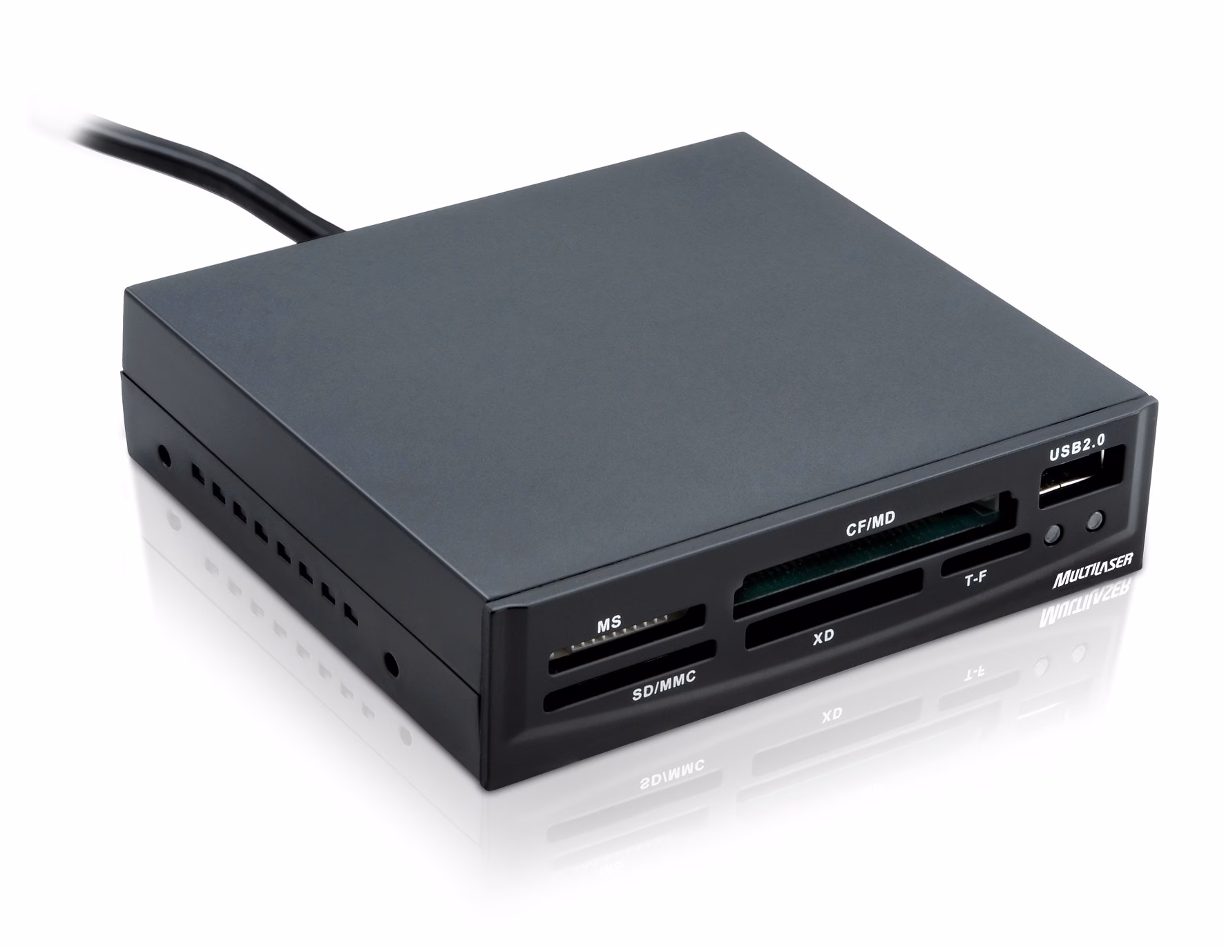 Leitor de Cartão Multilaser Interno 30 em 1 - AC069