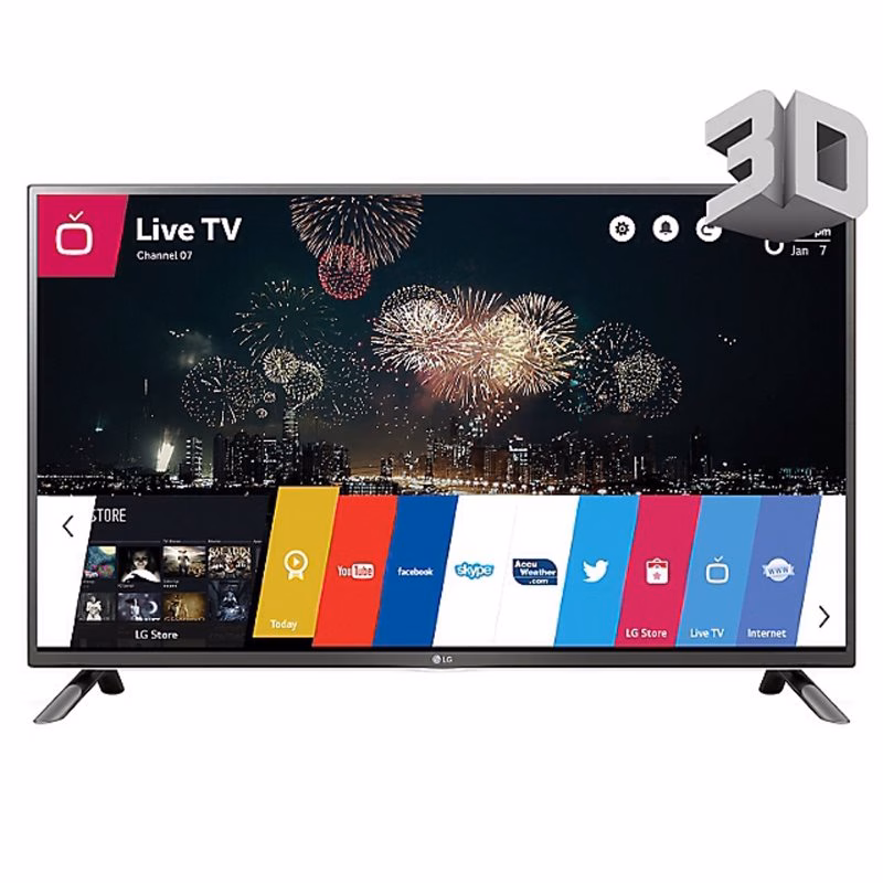Smart TV LED 3D 55" LG 55LF6500 Full HD C
