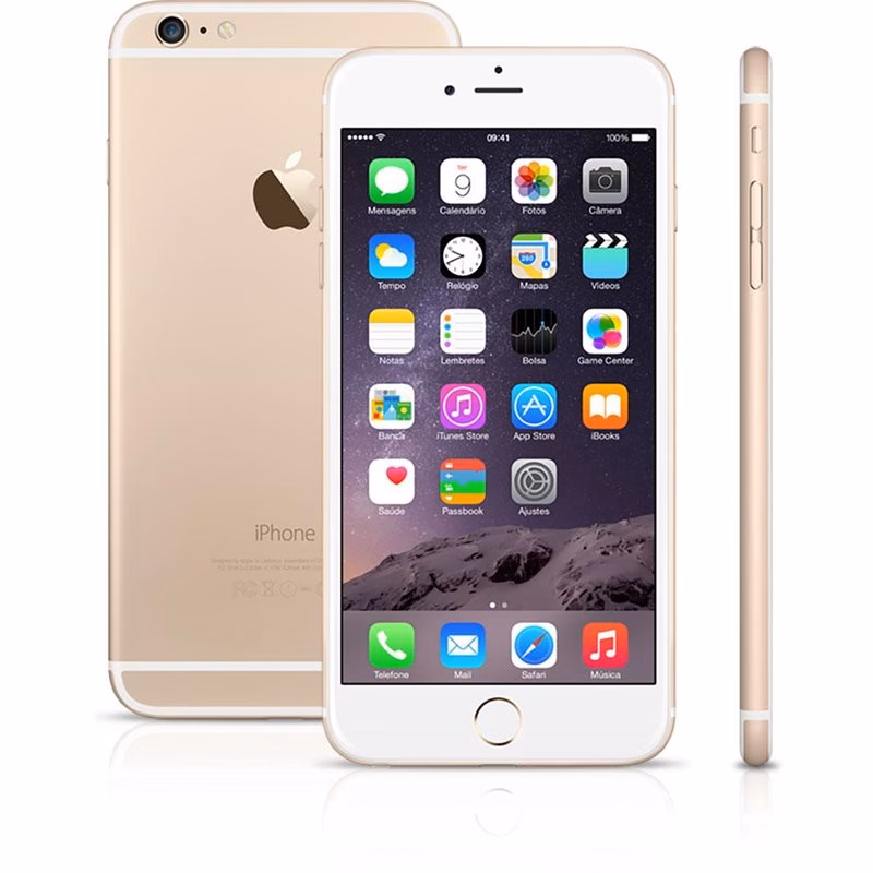 iPhone 6 PLUS GOLD MG9W2BZ/A IOS, 8MP, 5.5", Wifi, 64GB, 4G - Apple