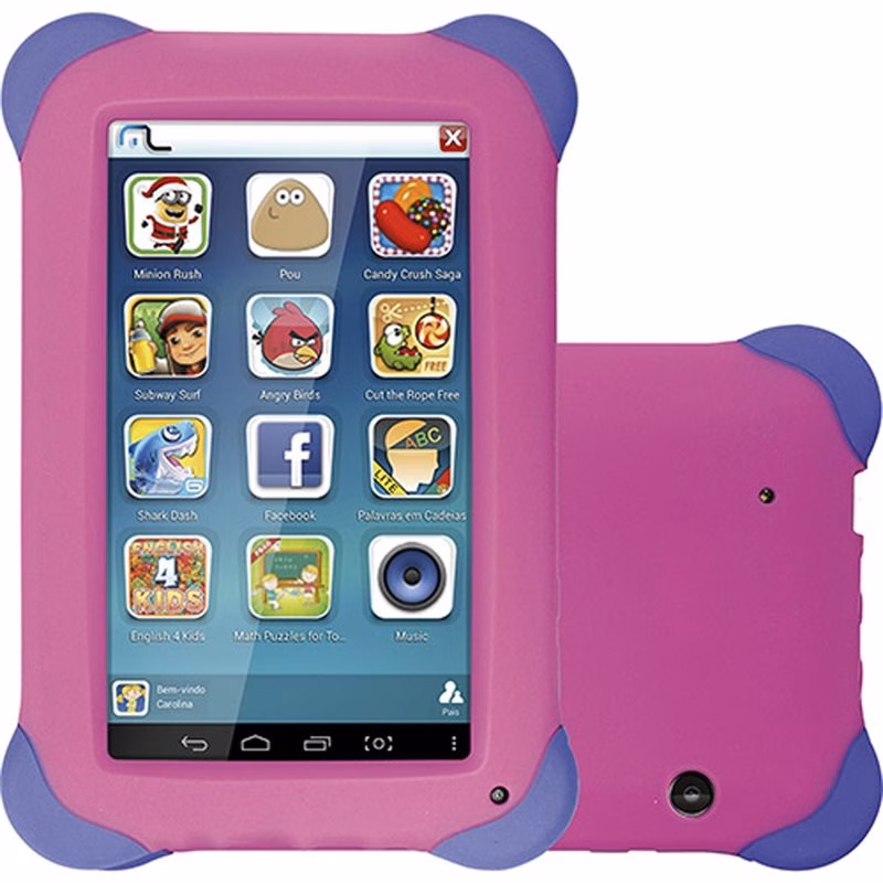 TABLET MULTILASER NB195 KIDPAD 7" 2.0MP/8GB/3G+WIFI QUADCORE