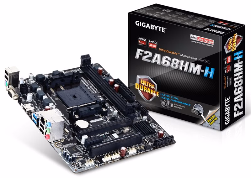 MOTHER BOARD GIGABYTE AMD GA-F2A68HM-H FM2